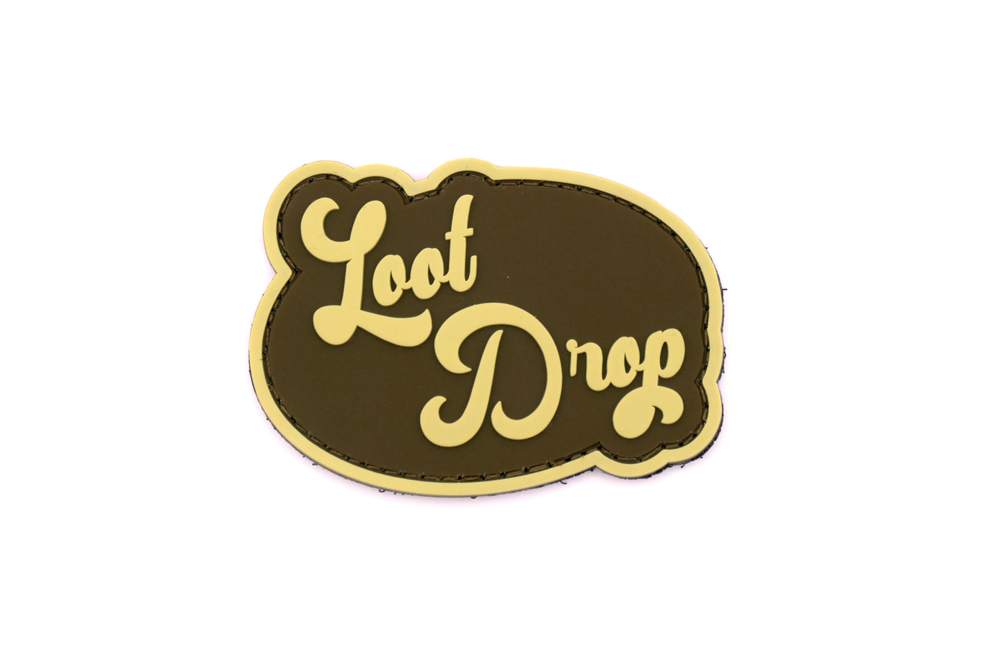 Loot Drop PVC Patch Brown & Khaki